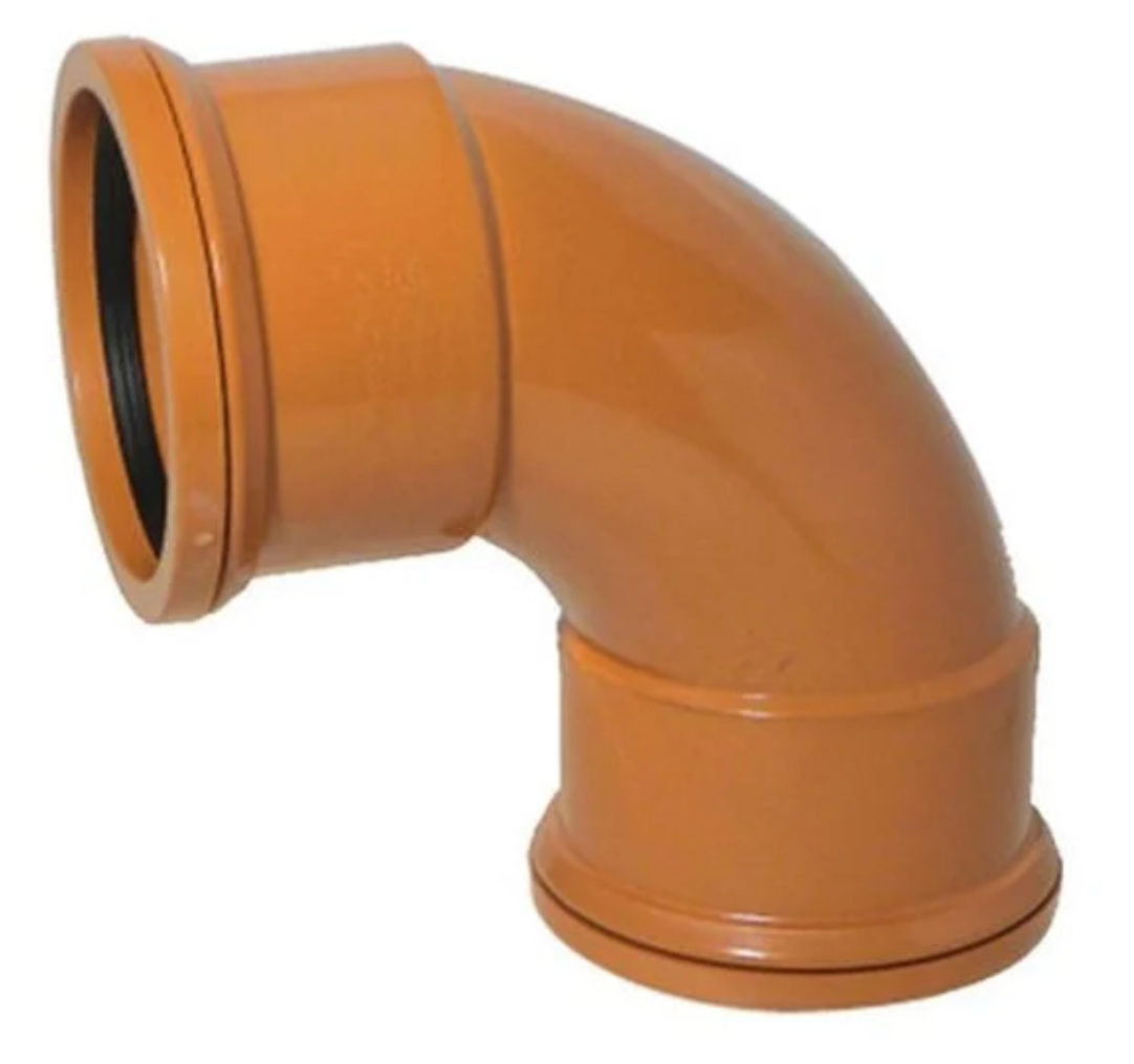 110MM D/S 90 DEG BEND