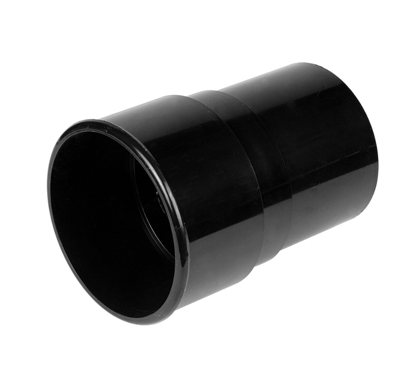 68MM ROUND DOWNPIPE SOCKET BLACK
