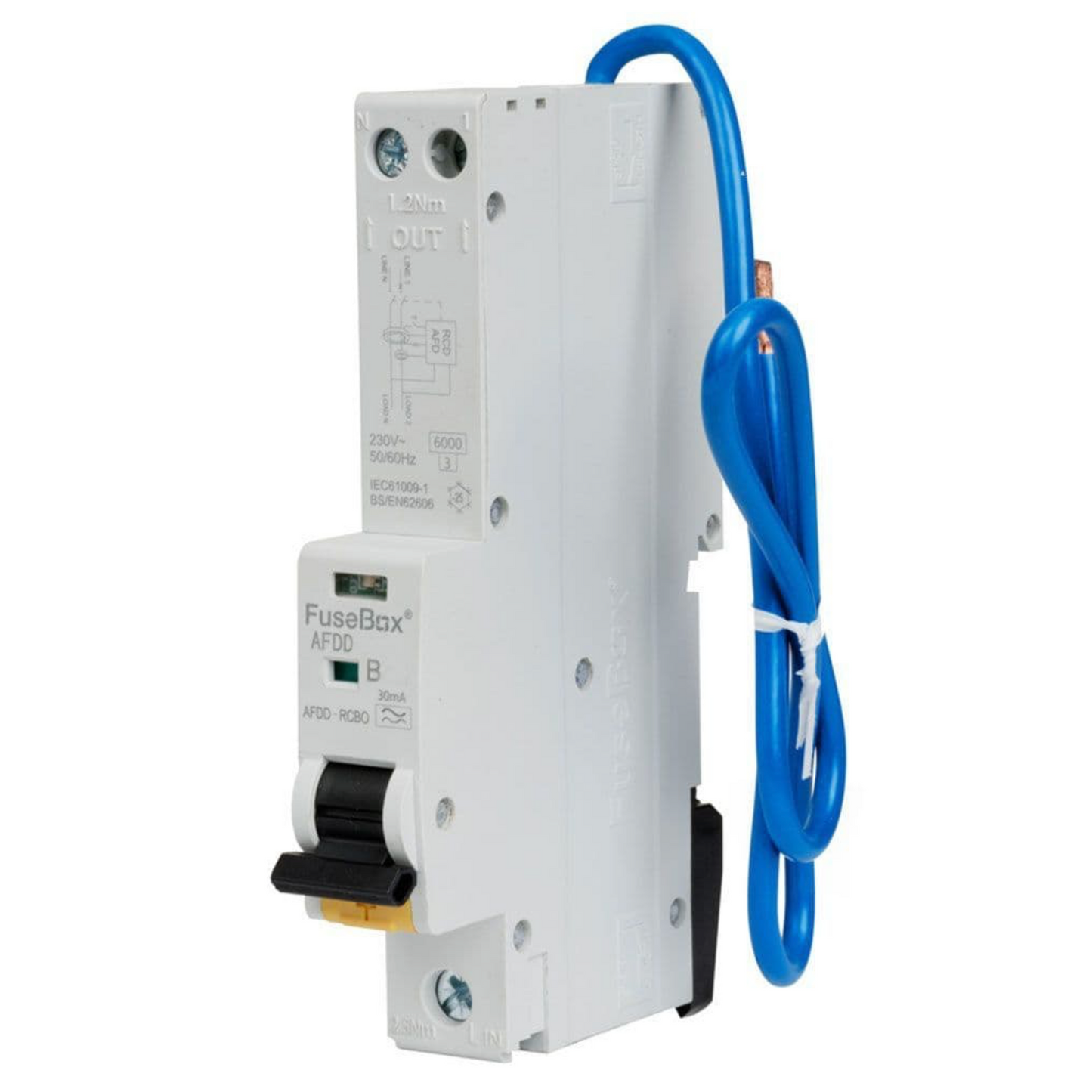 FuseBox 25amp AFDD RCBO 30mA AFDD062530B