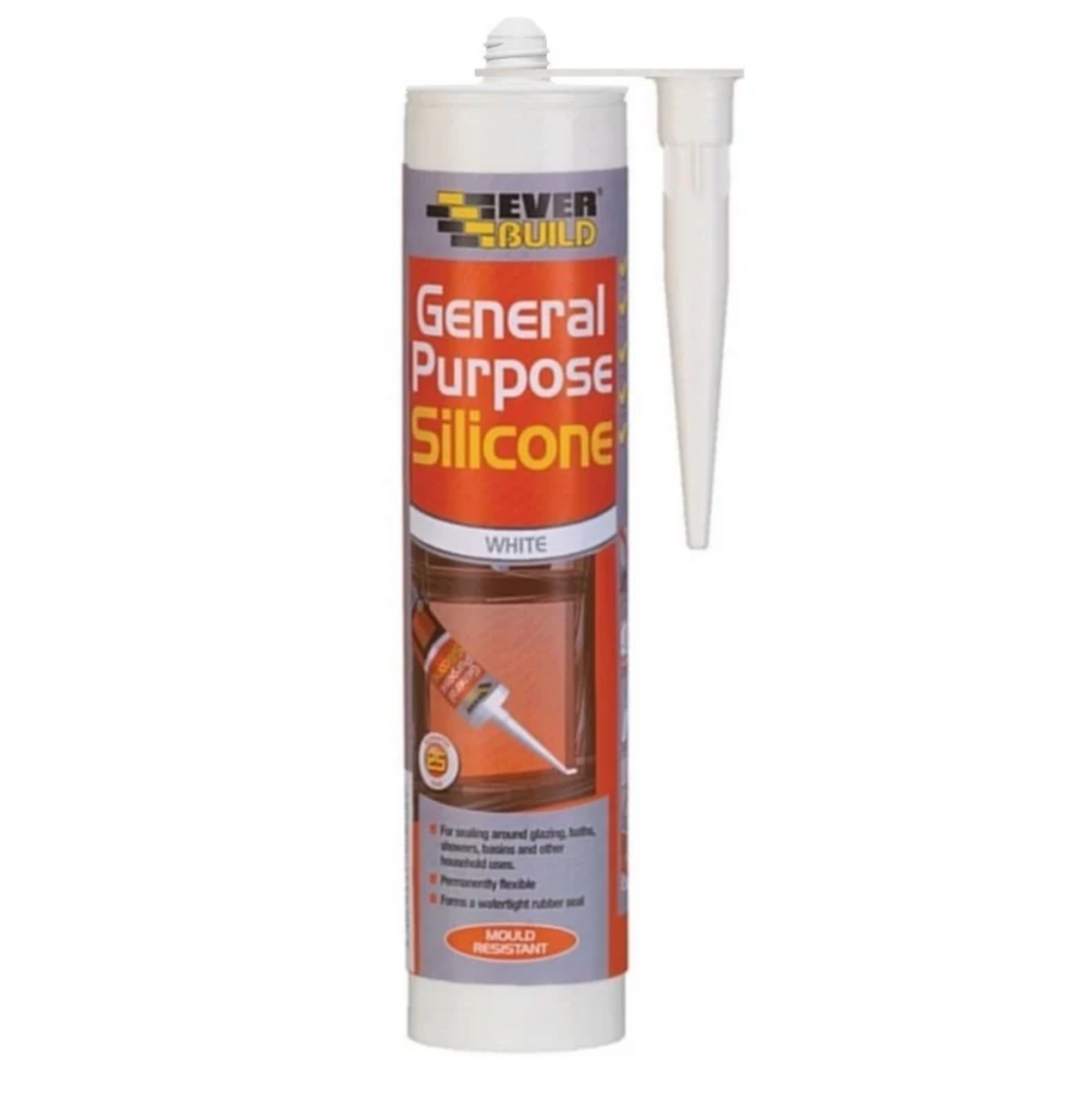 Everbuild General Purpose Silicone White 280ml