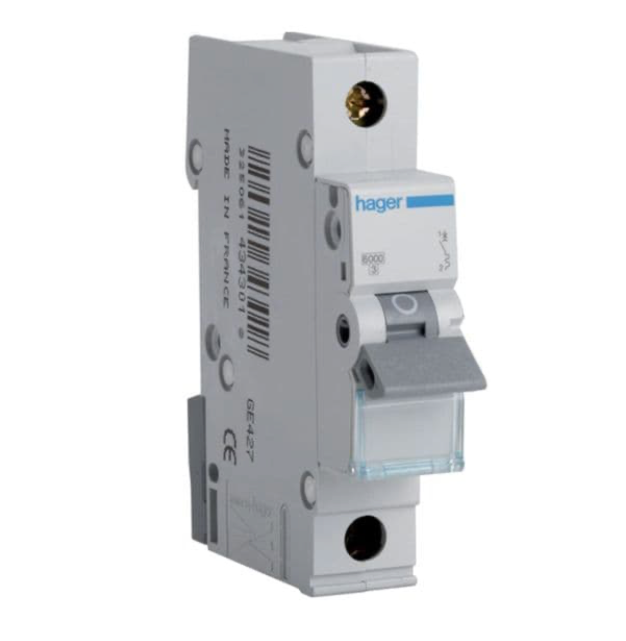 Hager MTN132 MCB SP Type B 32A 6kA