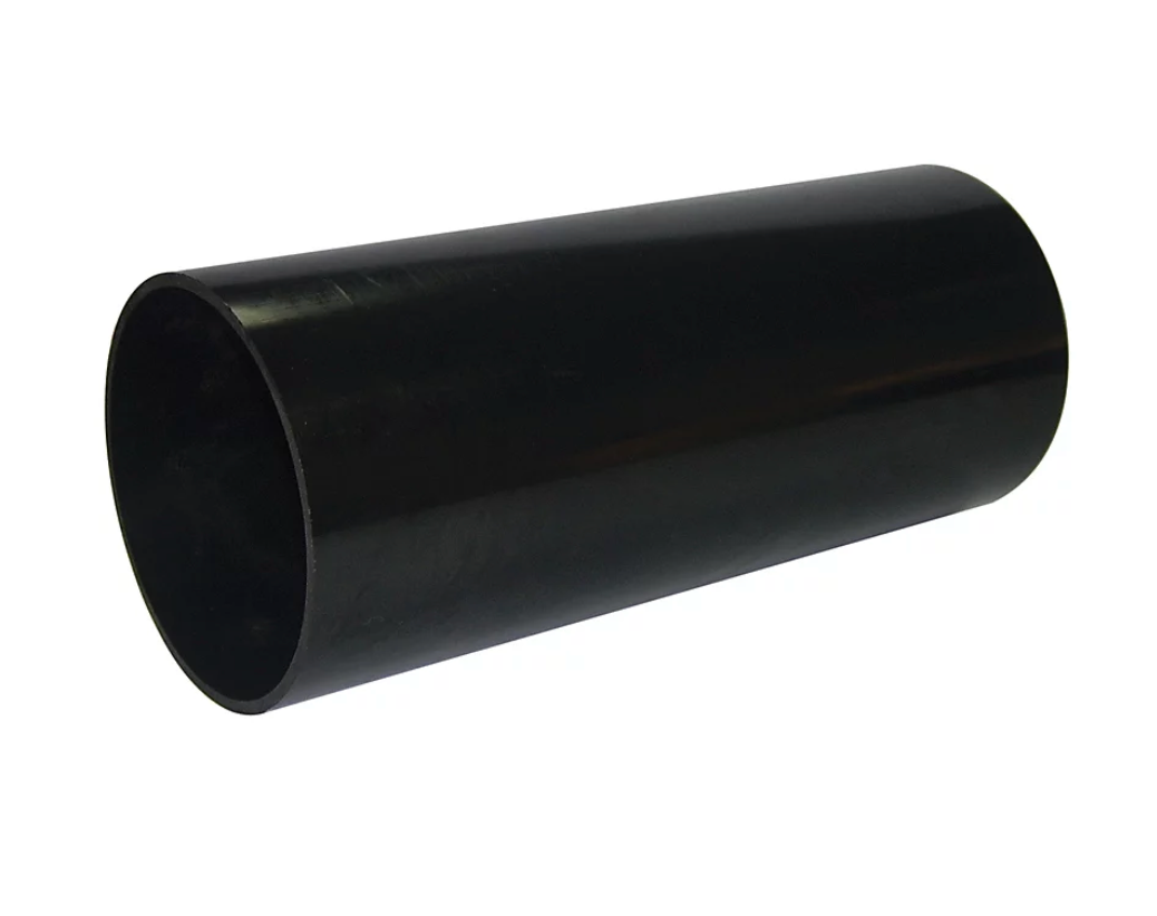 PLAIN-END SOIL PIPE 4M BLACK
