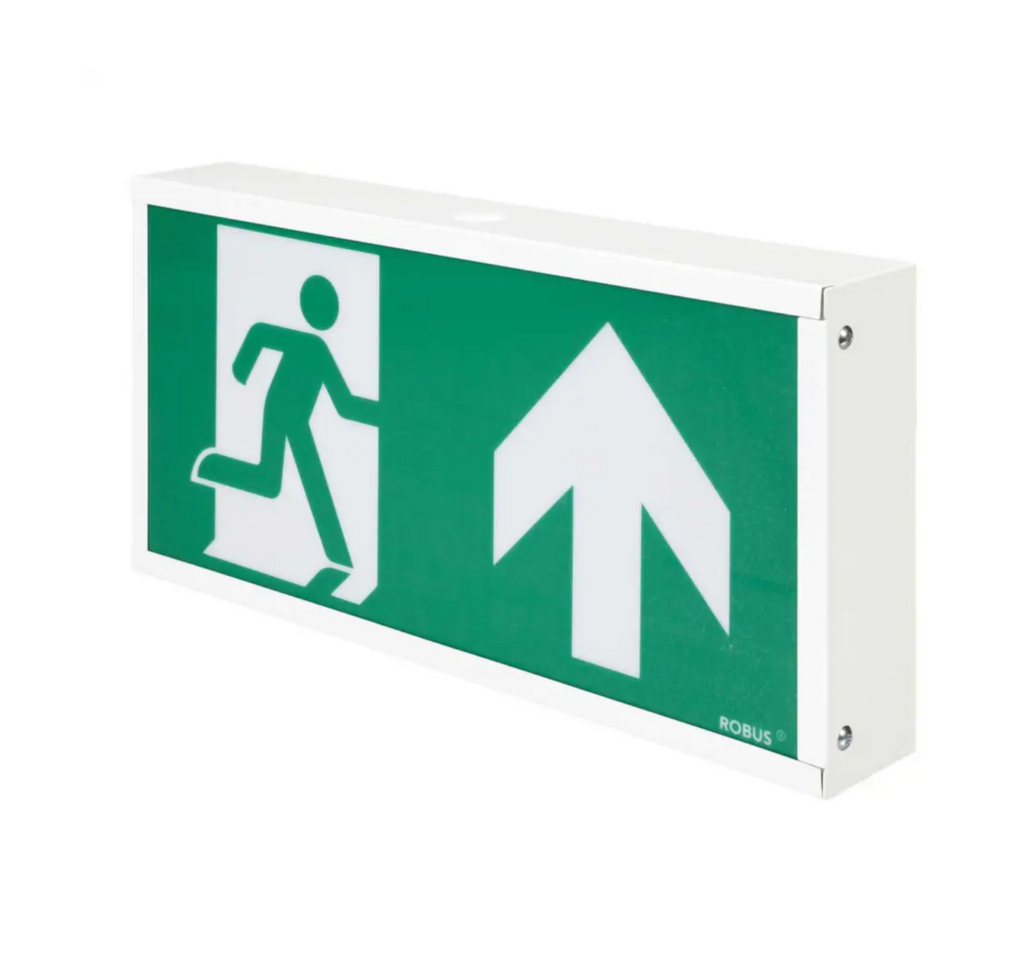 Robus Emergency LED Exit Box With Up Arrow