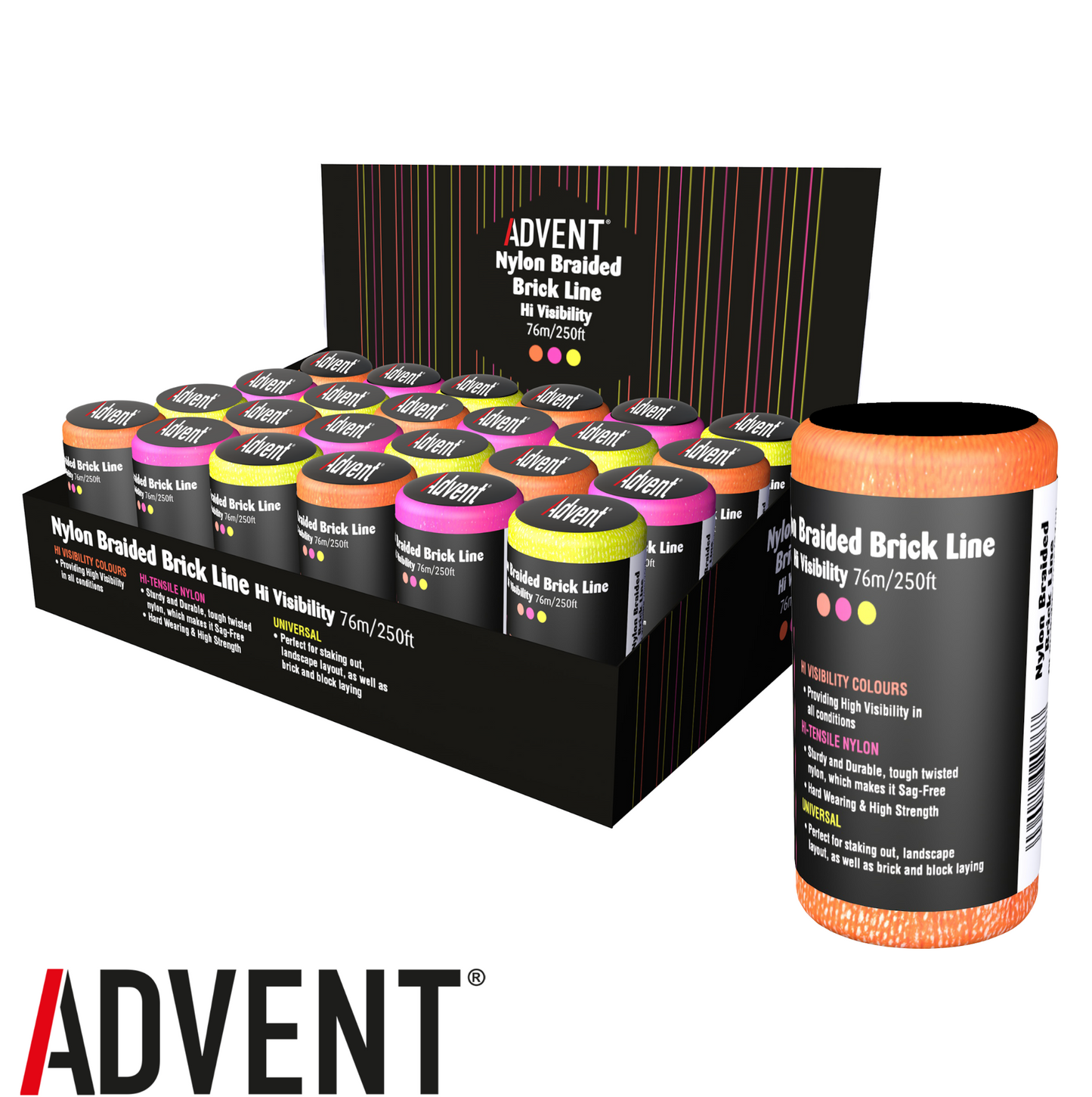 ADVENT 76M/250FT STRING LINE