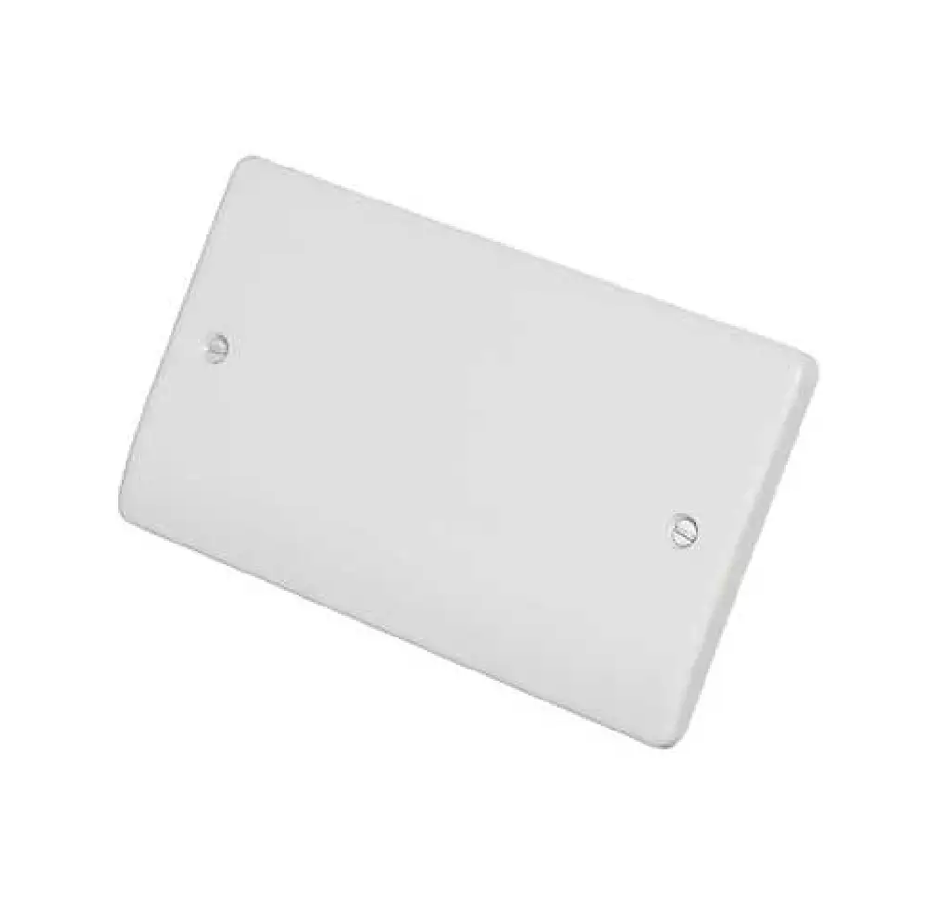 Thrion High-Quality Slimline White 2G Blank Plate
