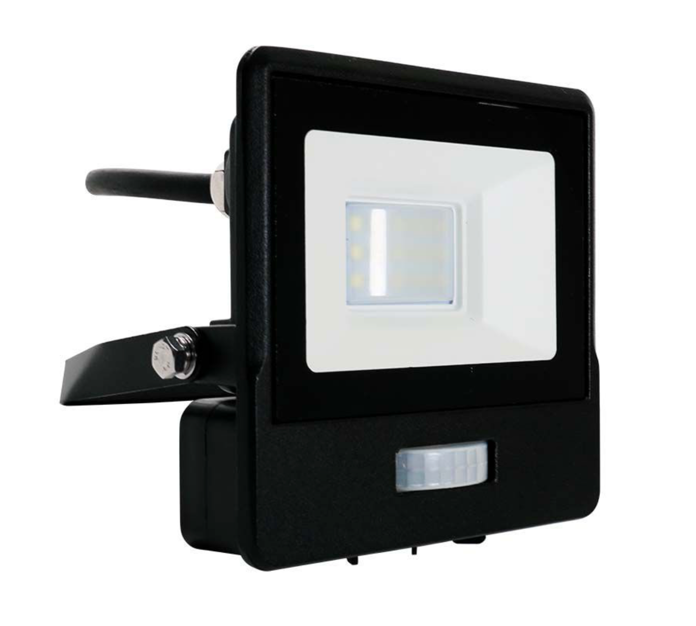 VT-118S-1 10W PIR SENSOR FLOODLIGHT 6500K