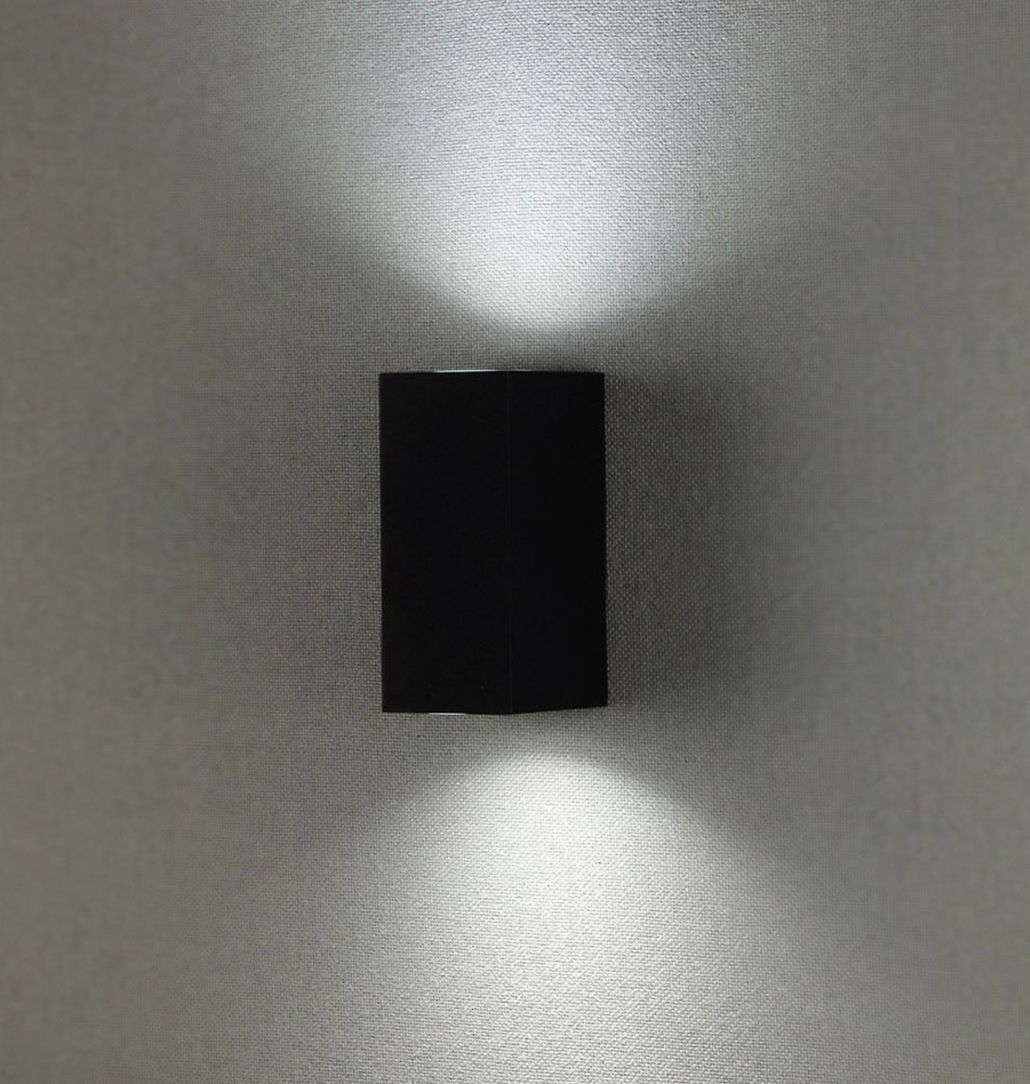 VT-7652 SLEEK GU10 (ALUMINIUM) SQUARE-BLACK 2 WAY