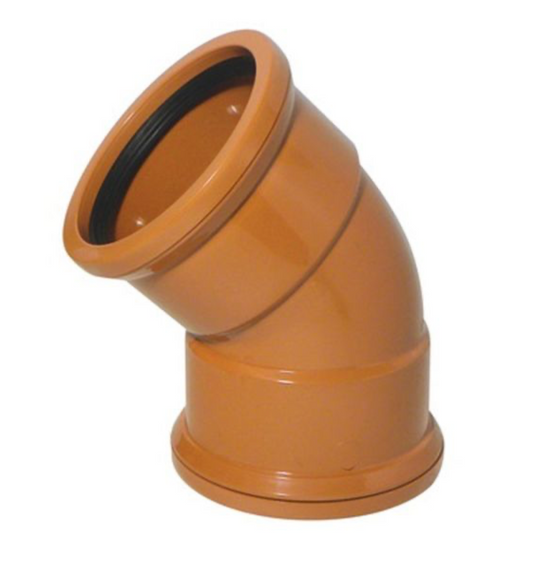 110MM D/S 45 DEG BEND