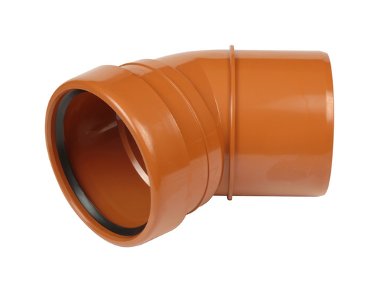 110MM S/S 45 DEG BEND