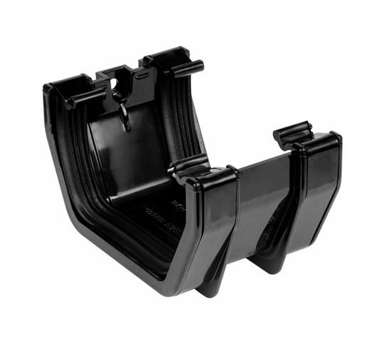 114MM SQUARE UNION BRACKET BLACK