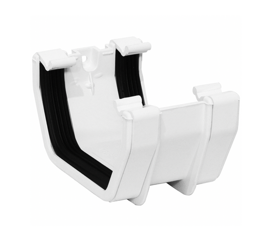 114MM SQUARE UNION BRACKET WHITE