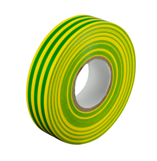 19MMX20M GREEN/YELLOW INSULATING TAPE