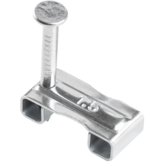 1mm & 1.5mm Metal T&E Grip Clip Fire Rated Qty:100