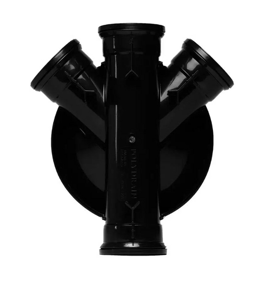 320MM CHAMBER BASE 3 OUTLETS