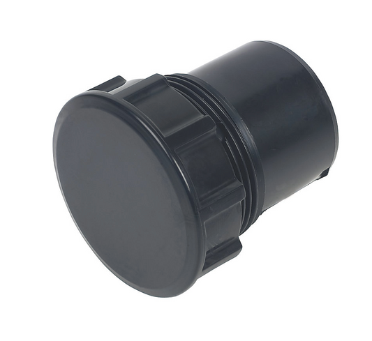 50MM SOLVENT WASTE ACCESS PLUG BLACK