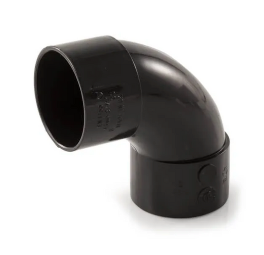 32MM SOLVENT WASTE 92.5 DEG SWEPT BLACK