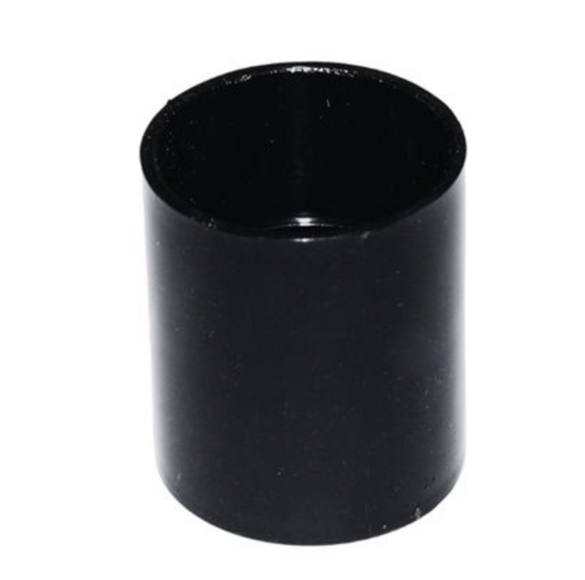 32MM SOLVENT WASTE COUPLER BLACK