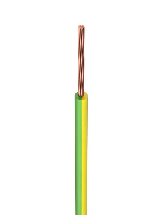 6491X16.0MM GREEN-YELLOW SINGLE CORE & EARTH CABLE