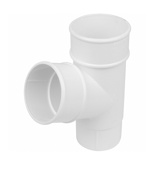 68MM ROUND 67.5 DEGREE BRANCH WHITE
