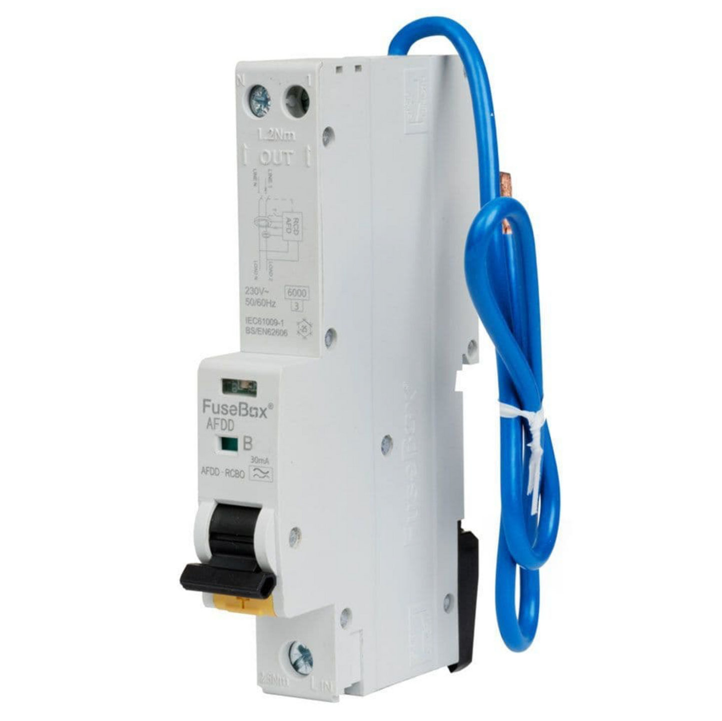 FuseBox 40amp AFDD RCBO 30mA AFDD064030B