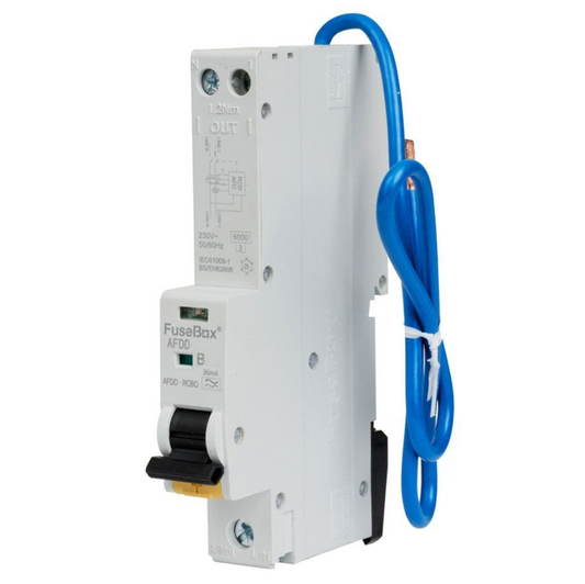 FuseBox 40amp AFDD RCBO 30mA AFDD064030B