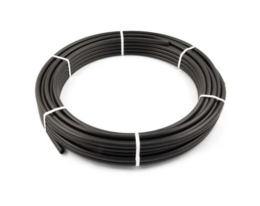 MDPE 25MM X 25M COIL BLACK