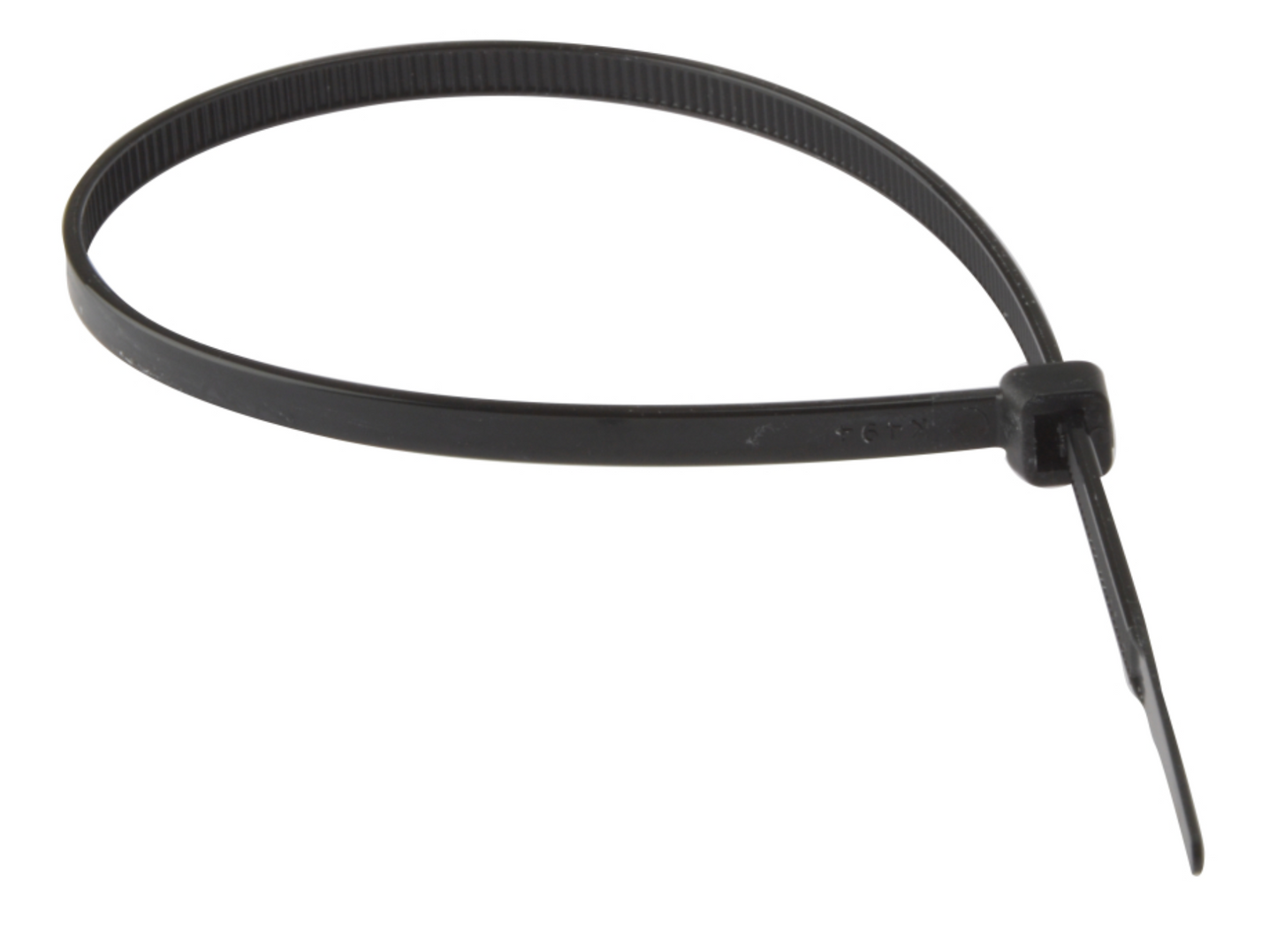 BLACK CABLE TIES 370 X 7.6MM