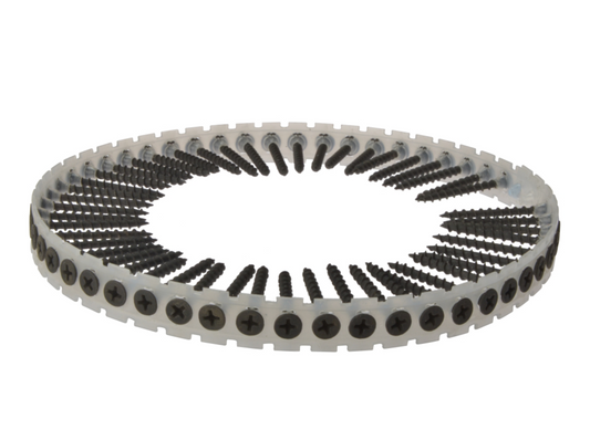 Drywall Screw Black 3.9x38mm Box 1000 Collated