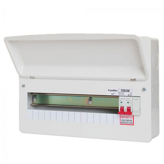 FUSEBOX F2015M 15 Way RCBO Consumer Unit