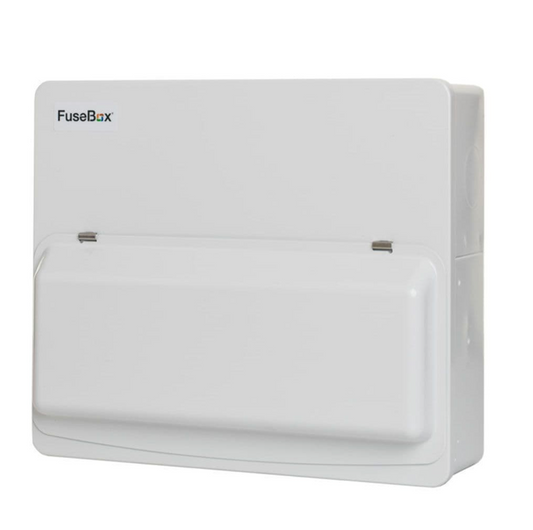 FuseBox F2004RA 63A RCD 4 Way RCD Incomer Consumer Unit