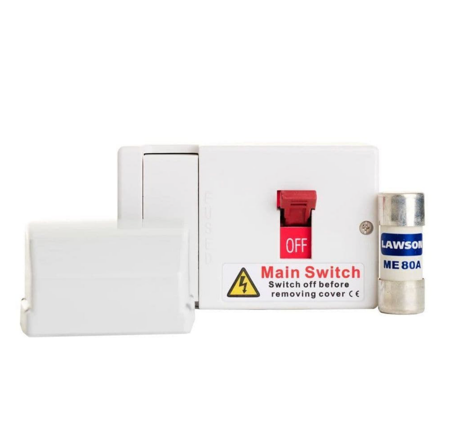 FuseBox 80A1P-NPole CableShroud ME080A FusedSwitch