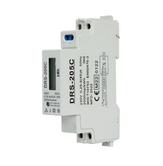 FuseBox KWH1M45 Single Phase kWh Meter