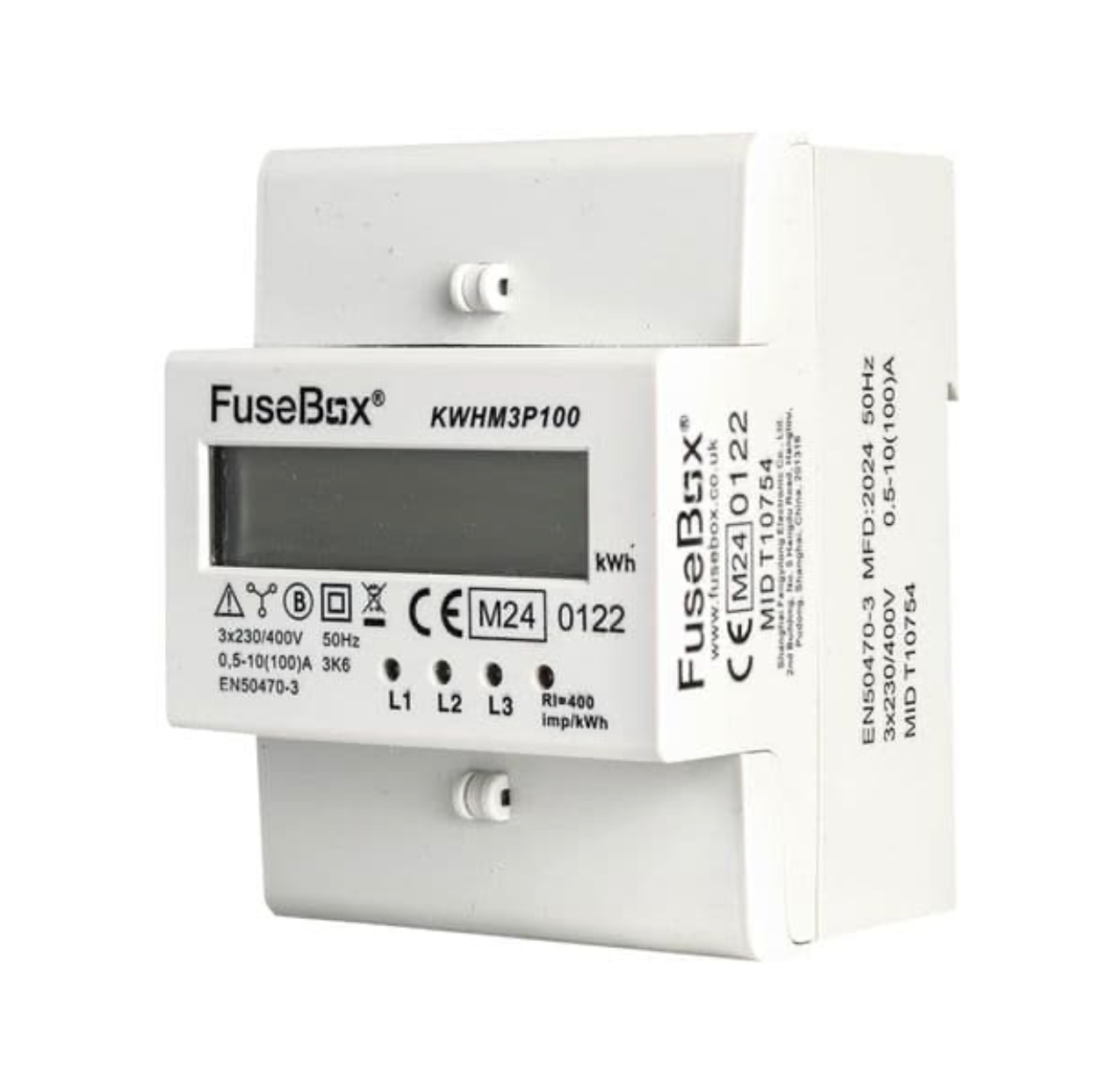 FuseBox KWHNP3100 Three Phase kWh Meter