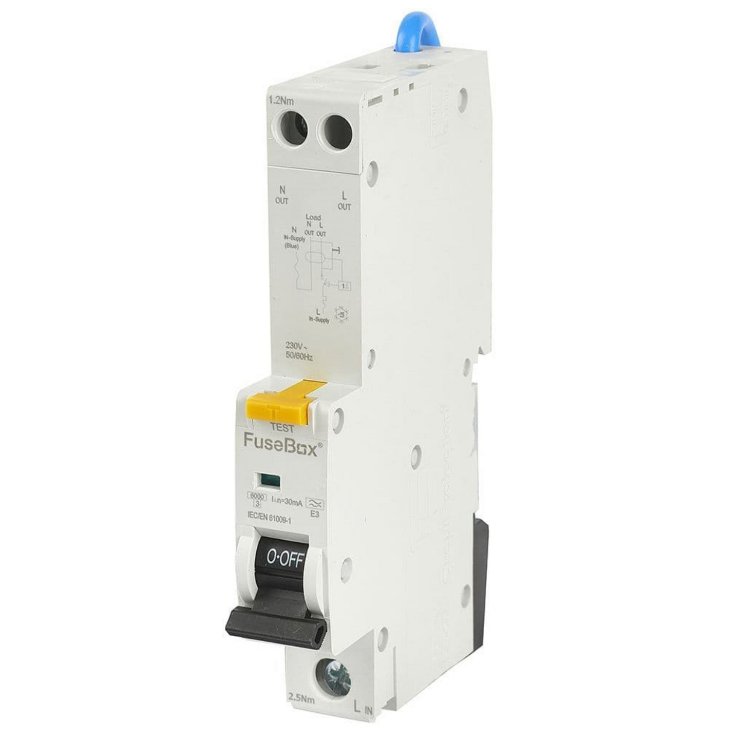 FuseBox RCBO 45amp Type A - B Curve RTA064530B