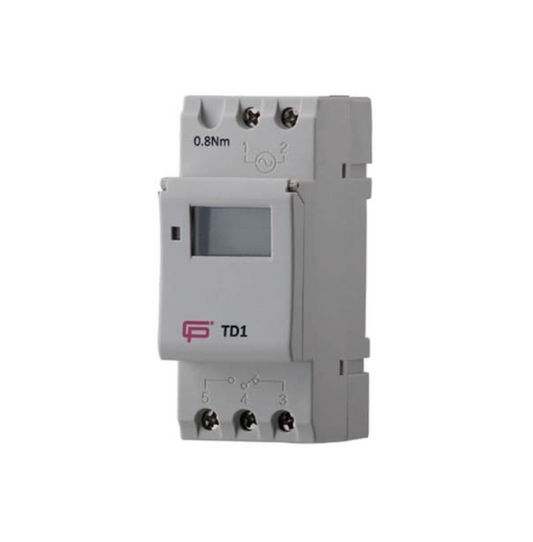FuseBox TD1 Single Channel LCD Time Switch 16A