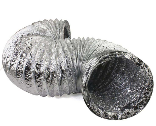 4” x 10m Aluminium Flexible Ducting