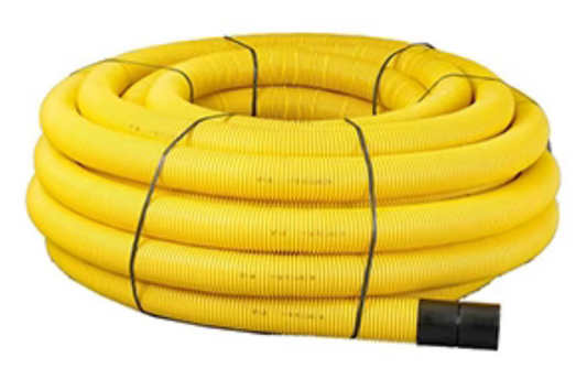 GAS TW DUCTING - 110MM X 50M - YELLOW