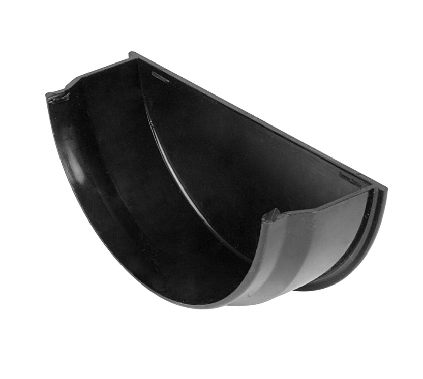 HALF ROUND INTERNAL STOPEND BLACK
