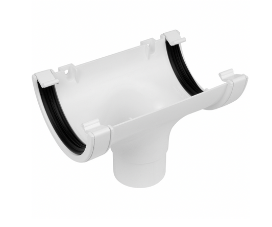 HALF ROUND RUNNING OUTLET WHITE