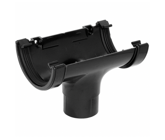 HALF ROUND RUNNING OUTLET BLACK