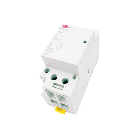 FuseBox INC402 40A 4P N/O 230V Contactor 2 Module