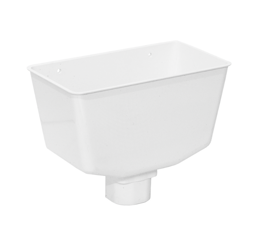 ROUND HOPPER HEAD WHITE