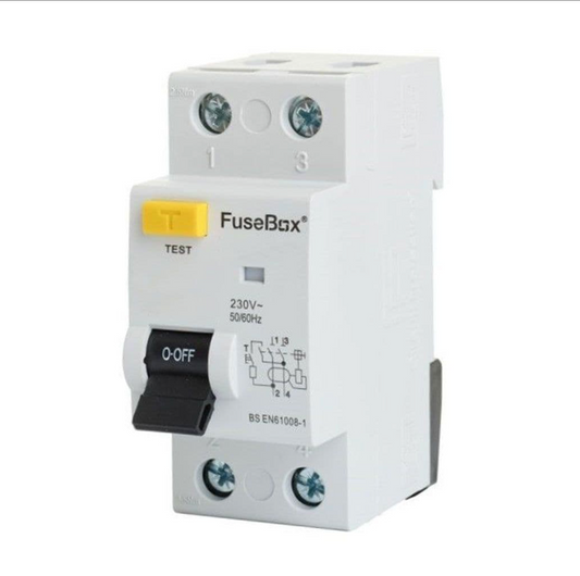 FuseBox RTA100302 Type A RCD 100A 30mA Double Pole