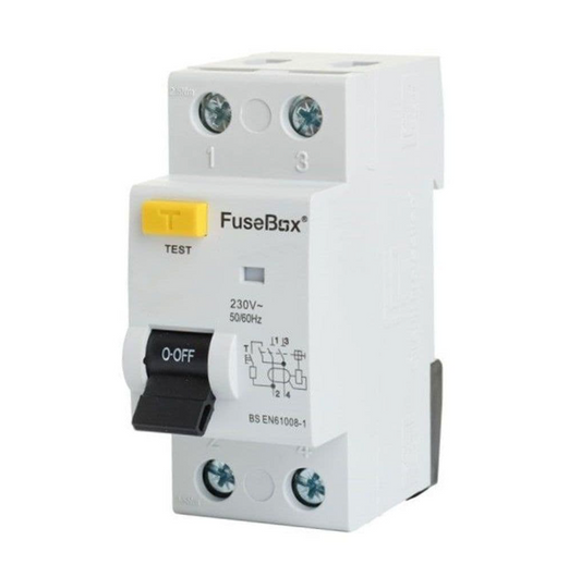 FuseBox RTA630302 Type A RCD 63A 30mA Double Pole