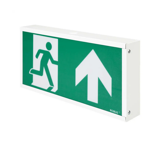 Robus Emergency LED Exit Box With Up Arrow