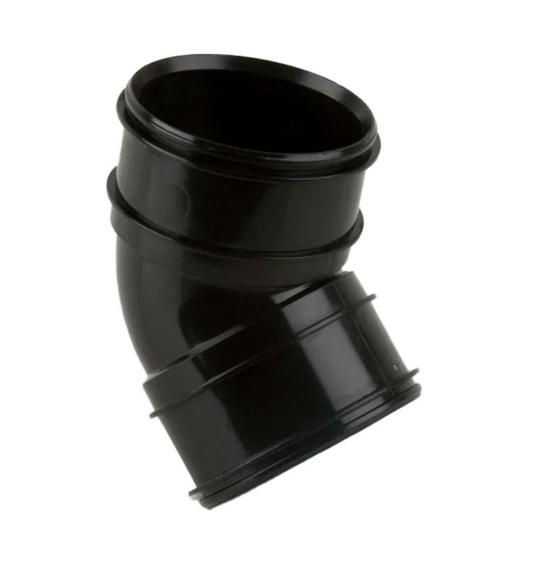 SOLVENT SOIL 135 DEG D/S BEND BLACK