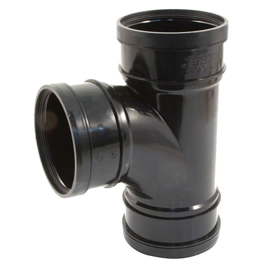 SOLVENT SOIL 92.5 DEG T/S BRANCH BLACK