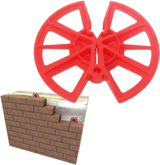 Timloc 80mm Insulation Retaining Discs (250/bag)