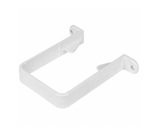 65MM SQUARE DOWNPIPE CLIP WHITE