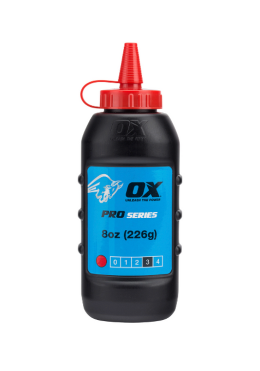 Ox Pro Chalk Refill Red 226g/8oz